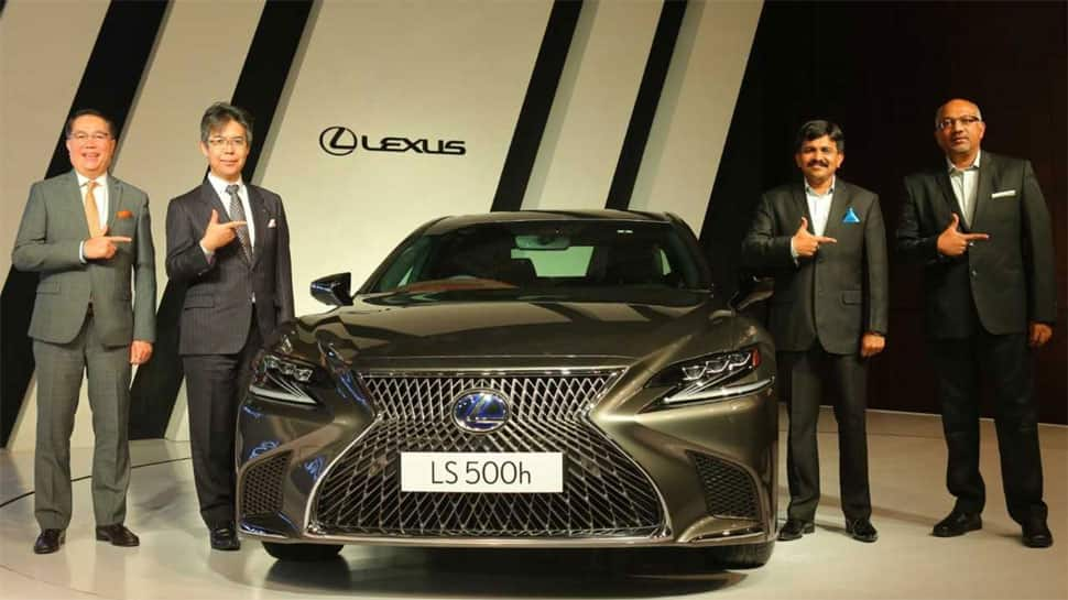 Lexus LS500h launched in India at 1.77 crore