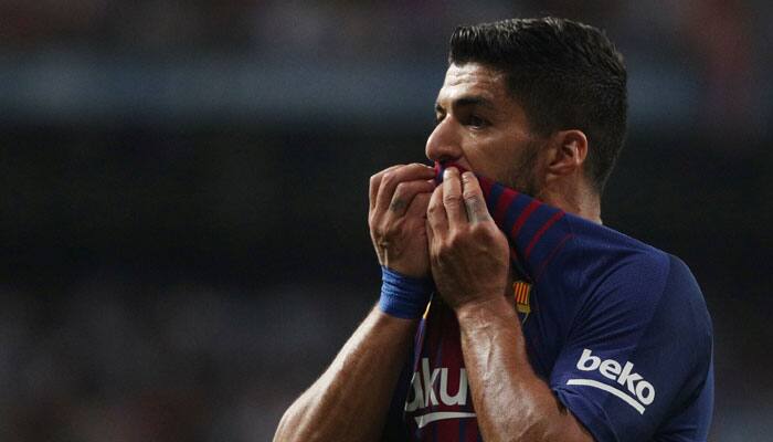 La Liga:  Luis Suarez fires Barcelona nine clear in Sociedad fightback