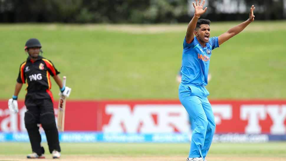 India maul PNG by 10 wickets to enter U-19 World Cup quarters