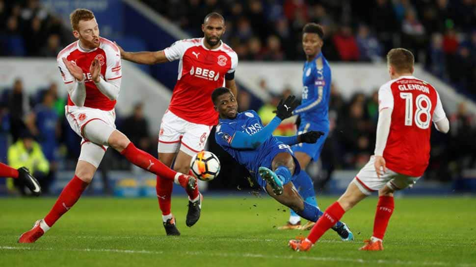 Leicester through in FA Cup as VAR gives first goal in England