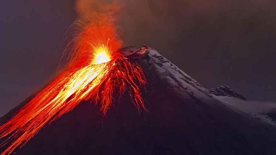 Philippines volcano erupts forcing 34,000 to flee