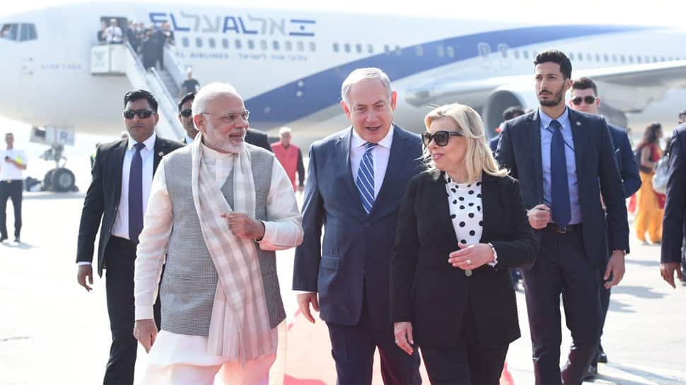 In Pics: Israeli PM Benjamin Netanyahu&#039;s Gujarat visit