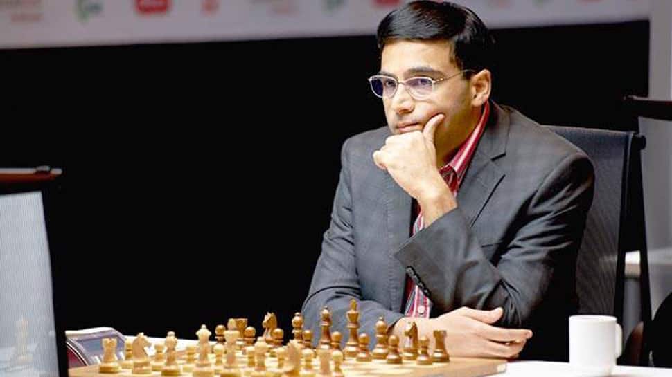 Viswanathan Anand draws with Wei Yi to stay in joint lead at Tata Masters Chess