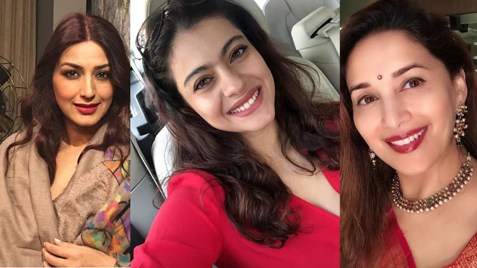 Kajol, Madhuri Dixit, and Sonali Bendre in a single frame will take you to the 90s—See pic