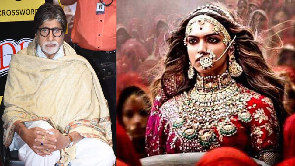 Amitabh Bachchan&#039;s tweet brilliantly explains why &#039;Padmaavat&#039; controversy should have never happened