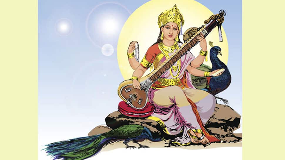 220+ Saraswati Puja Stock Illustrations, Royalty-Free Vector Graphics &  Clip Art - iStock | Sarasvati, Ganesha