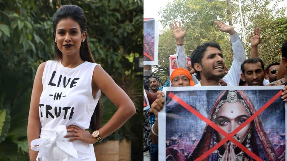 Nia Sharma takes a dig at Padmaavat protesters with cryptic tweet?