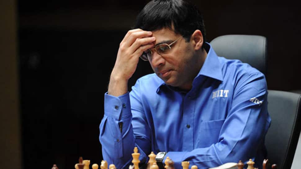 Vishwanathan Anand draws with Magnus Carlsen in Tata Steel Masters chess