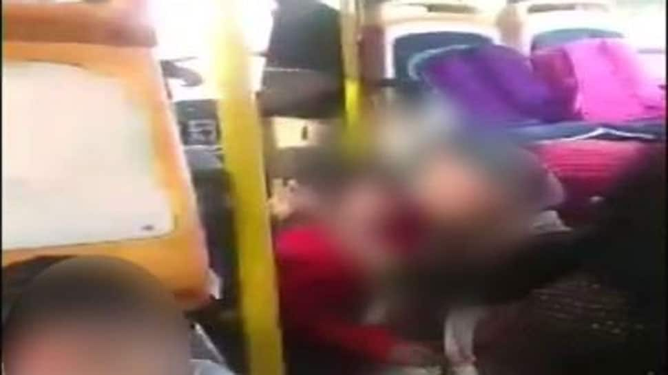 Mob protesting against Padmaavat release attacks school bus in Gurugram