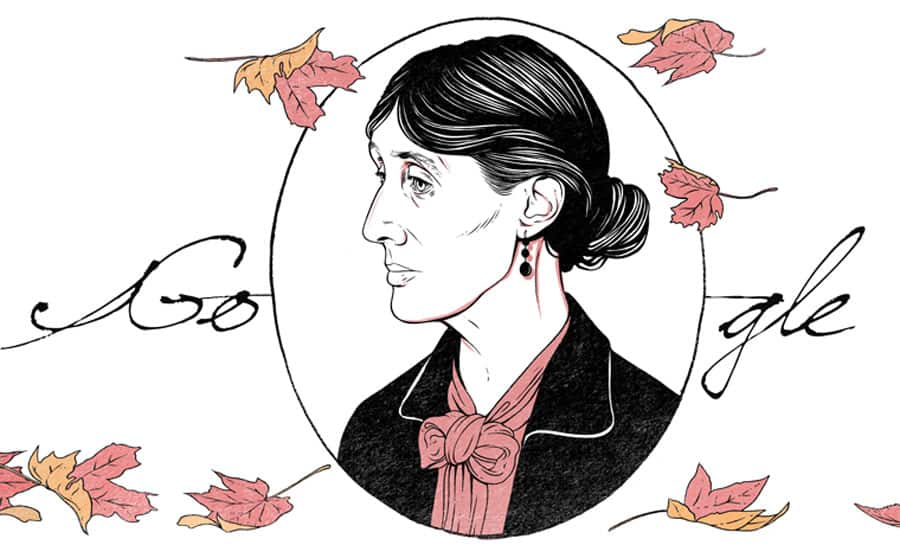 Google Doodle celebrates 136th birthday of novelist Virginia Woolf