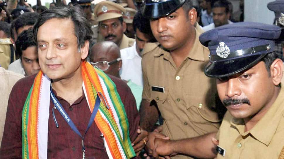 When passenger thought Shashi Tharoor wanted a pistol and pressed a panic button 