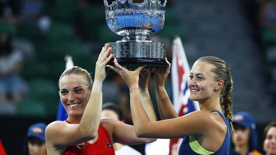 Timea Babos, Kristina Mladenovic win Australian Open women&#039;s doubles