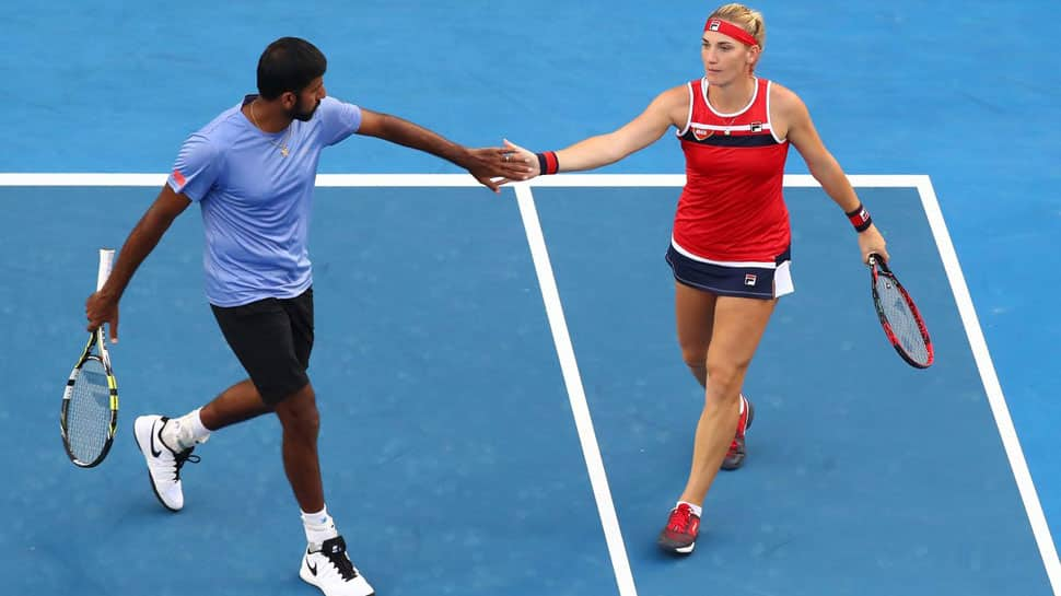 Australian Open: Rohan Bopanna and Timea Babos enter mixed doubles final