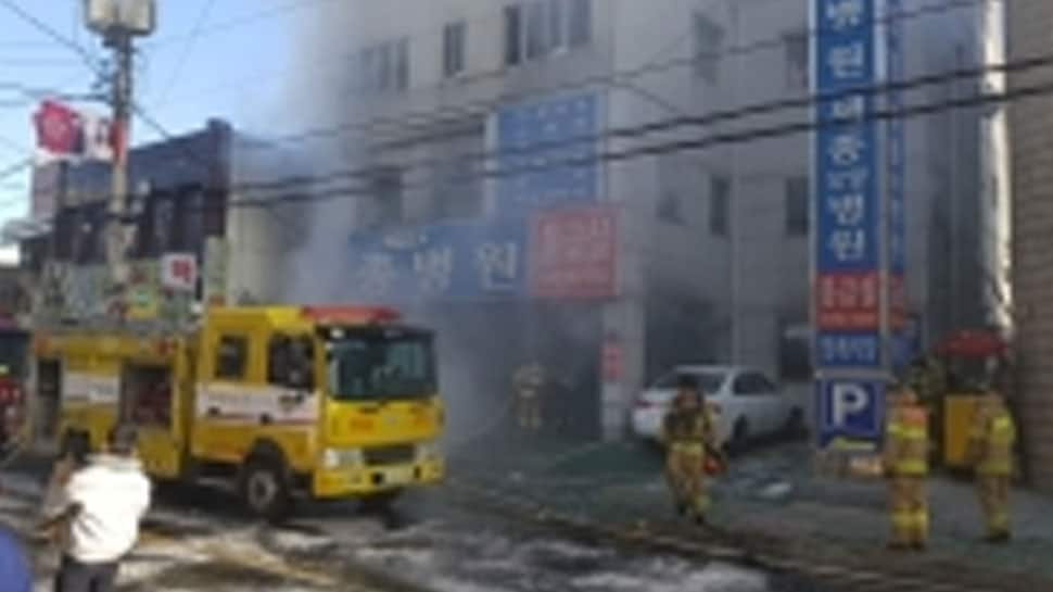 Massive South Korean hospital blaze leaves 37 dead