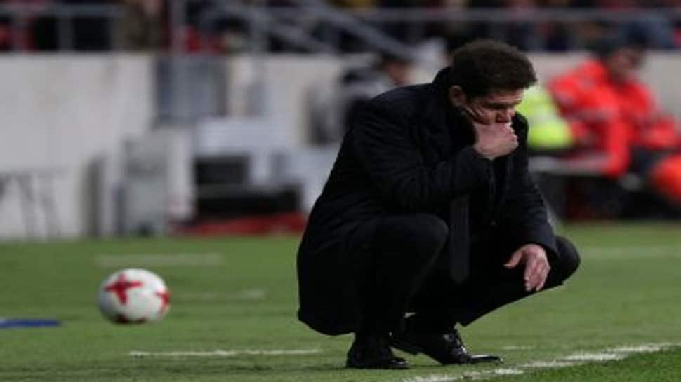 Copa del Rey: Atletico Madrid manager Diego Simeone banned for three cup games for Sevilla protests