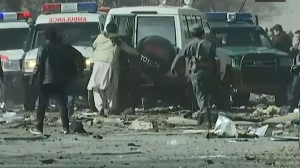 Ambulance packed with explosives blows up in Kabul, at least 40 killed, 140 injured