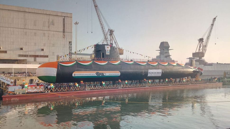 Karanj, third Scorpene class submarine, launched; to undergo rigorous trials now