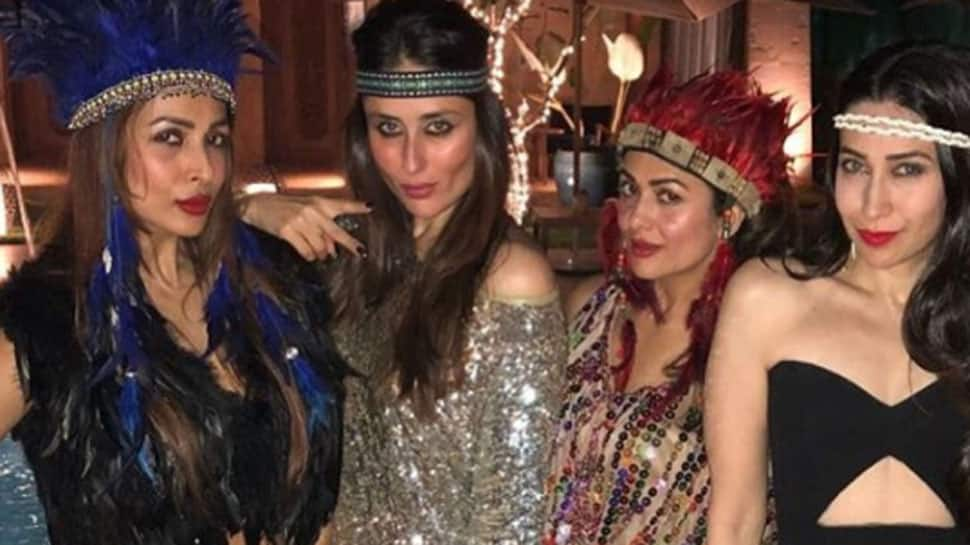 Amrita Arora&#039;s 40th birthday bash got Kareena, Karisma, Malaika shimmer in style—Pics