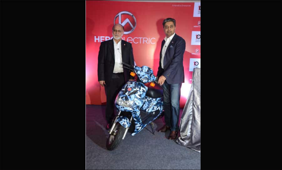 Hero Electric unveils 3 electric two wheelers