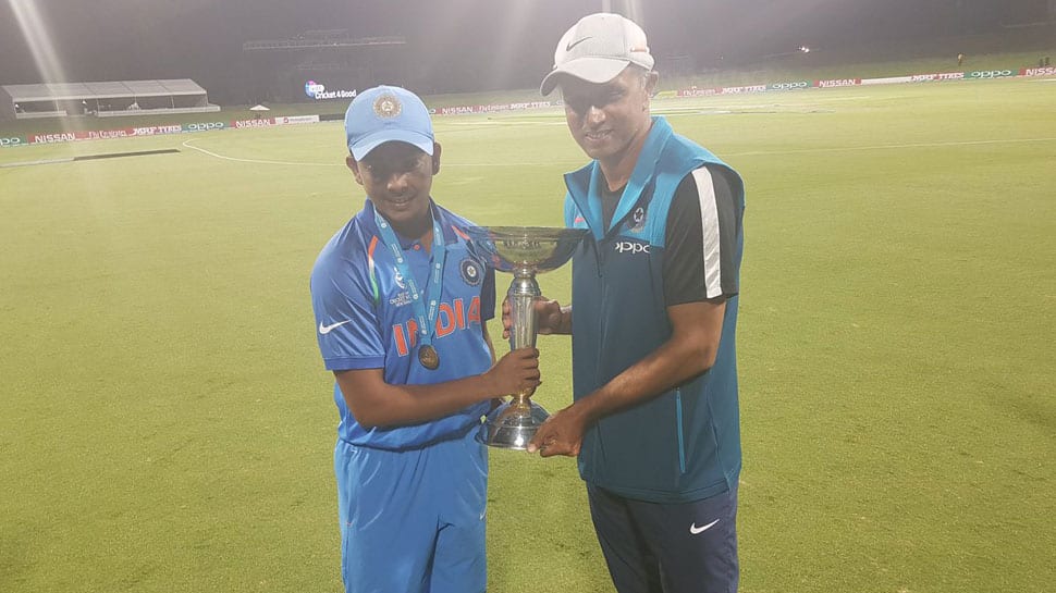 Hope they have many more great moments: Rahul Dravid&#039;s message for U-19 World Cup champions