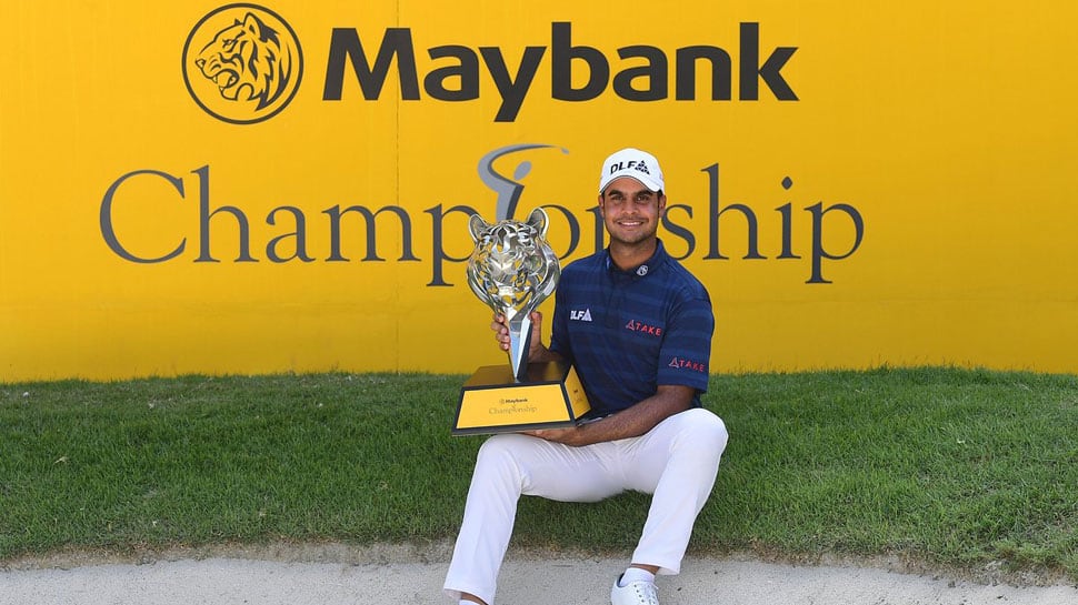 Golf: Shubhankar Sharma wins Malaysia title after stunning final round