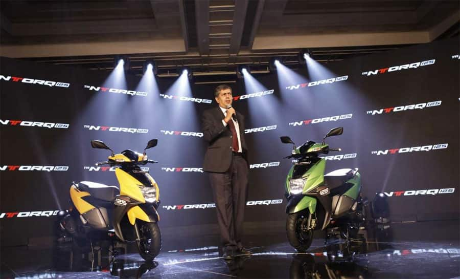 TVS NTORQ 125 launched at Rs 58,750