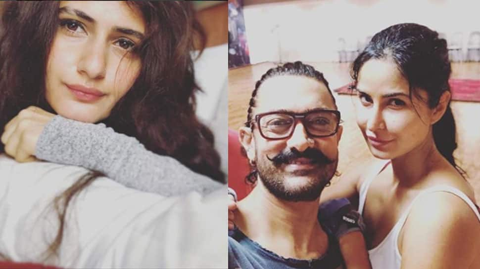 Katrina Kaif&#039;s latest selfie with &#039;Thugs&#039; Aamir Khan, Fatima Sana Shaikh is unmissable!