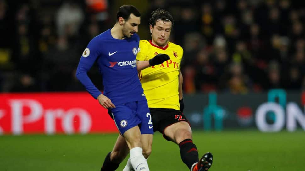 English Premier League: Watford late show sinks 10-man Chelsea