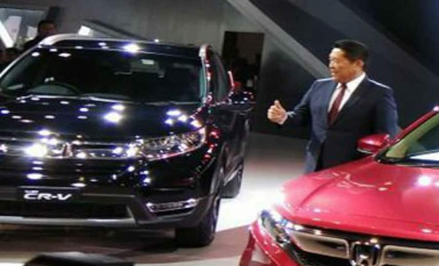 Auto Expo 2018: Fifth-generation Honda CR-V showcased