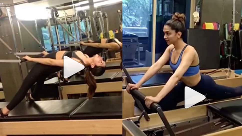 Deepika Padukone does Ferris Wheel at the gym and it calls for attention! Watch video