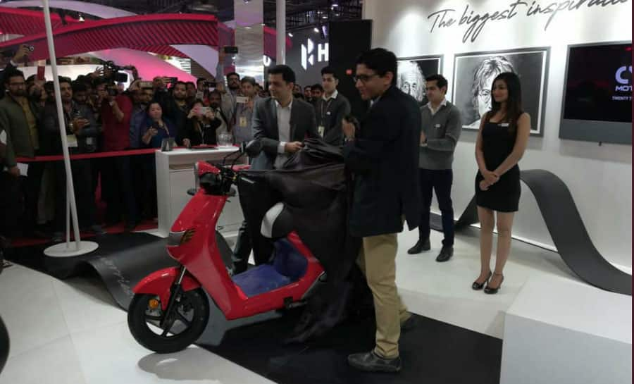 Auto Expo 2018: Twenty Two Motors rolls out new electric scooter Flow