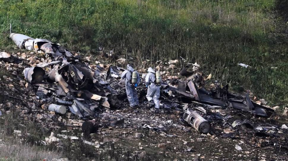 Israeli jet shot down after bombing Iranian site in Syria