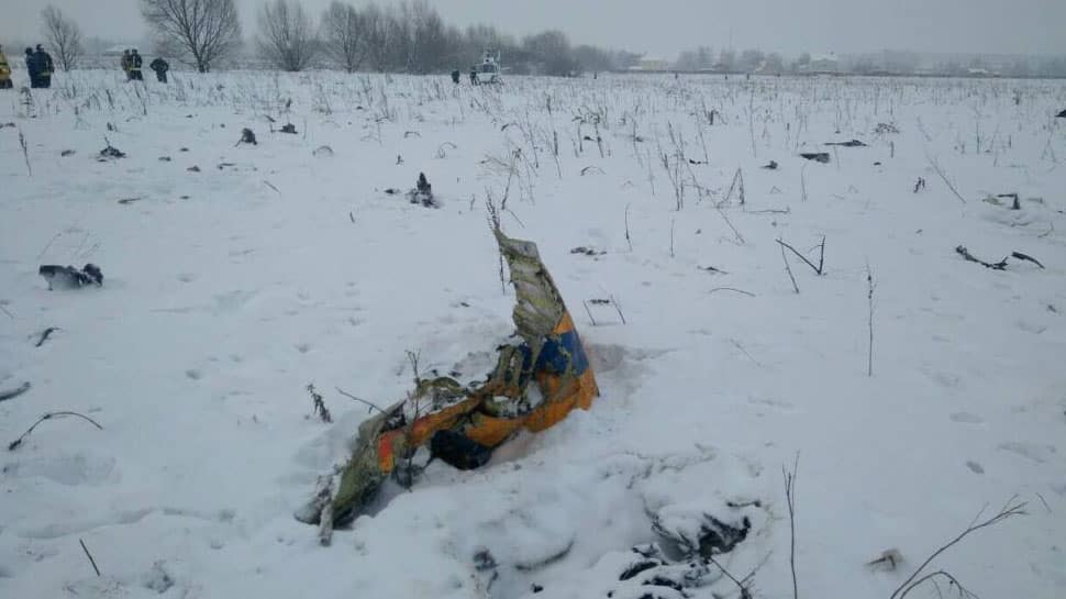 Russian passenger plane crashes near Moscow killing all 71 people onboard