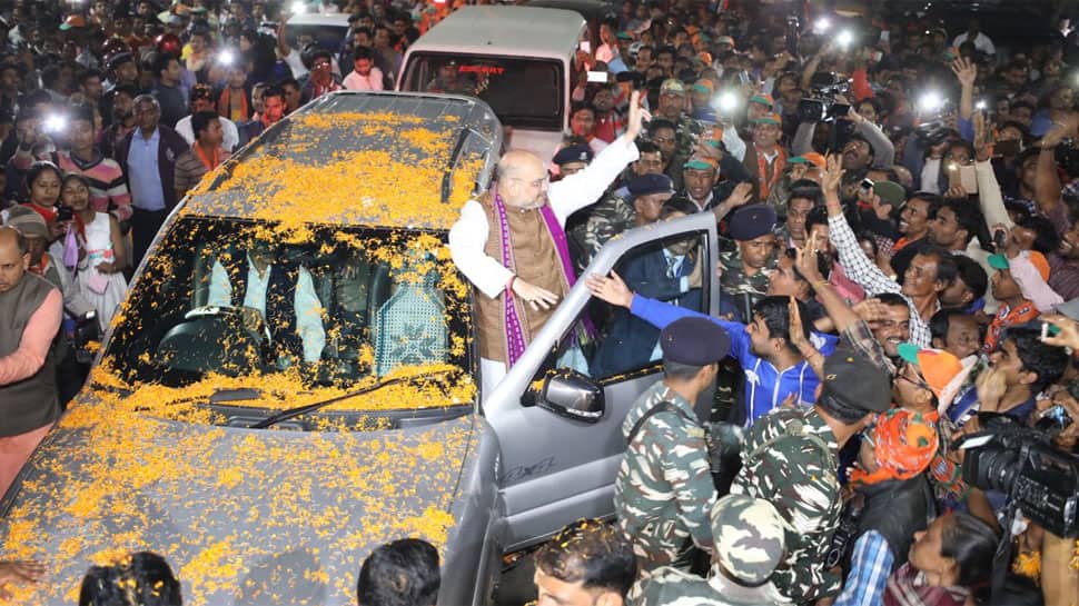 Tripura polls: Left cadres &#039;looting&#039; public, vote for BJP, says Amit Shah