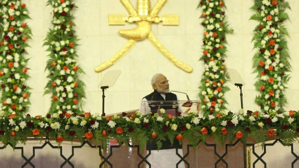 PM promotes &#039;Modicare&#039; among Indian diaspora in Oman