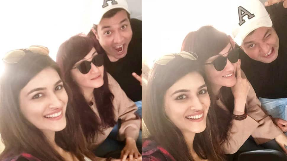 Kriti Sanon begins Arjun Patiala shoot 