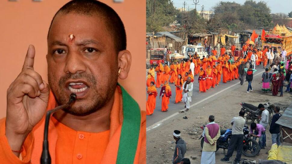 Ram Yatra begins from Ayodhya, Yogi Adityanath skips event for Tripura elections