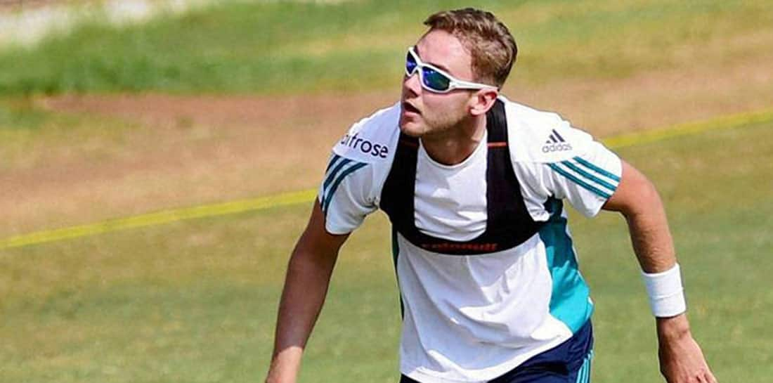 Close to a Test milestone, Stuart Broad works on bowling action