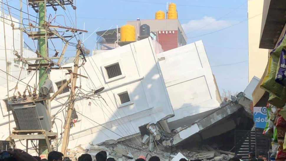 Building collapses in Bengaluru, at least 3 killed, many trapped