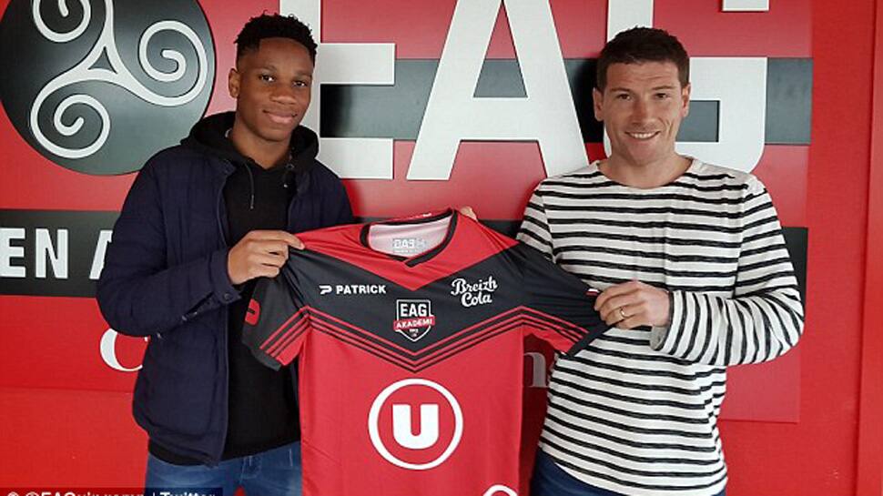 Like father, like son: Didier Drogba&#039;s 17-year-old son Isaac to play for Ligue 1 side Guingamp