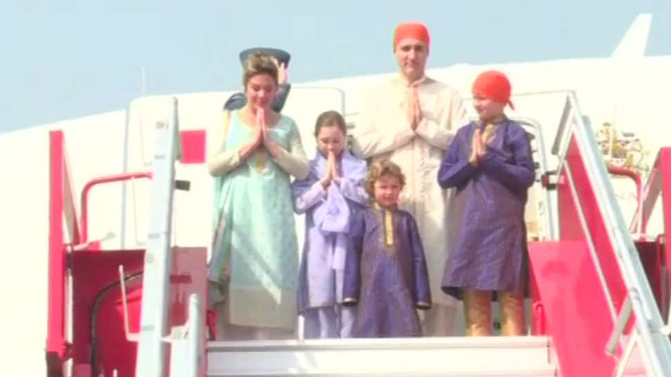 Watch: Justin Trudeau’s 3-year-old son acts cranky with mother Sophie Gregoire Trudeau in Amritsar