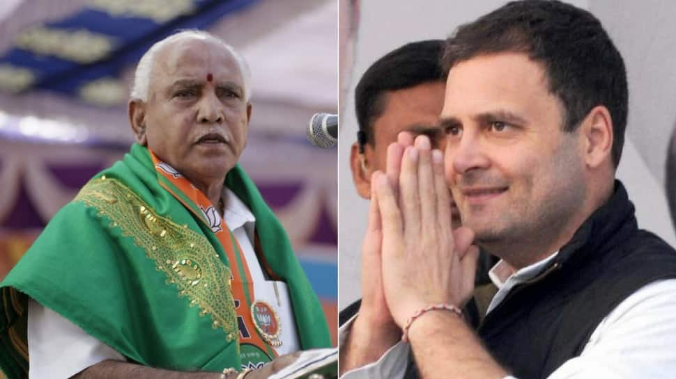 Karnataka slugfest: BJP leader Yeddyurappa flays Rahul Gandhi