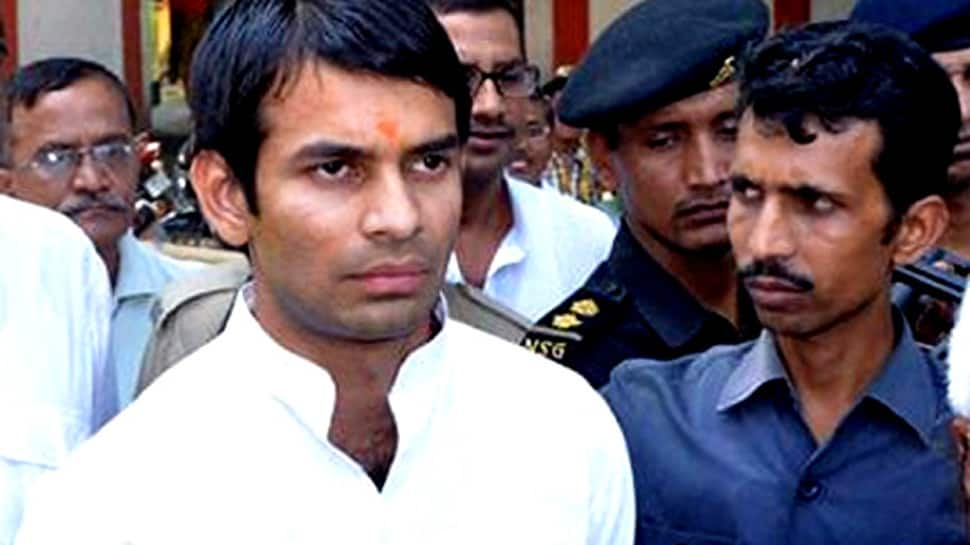 After ‘ghost’ claim, Tej Pratap accused of building temple on government land