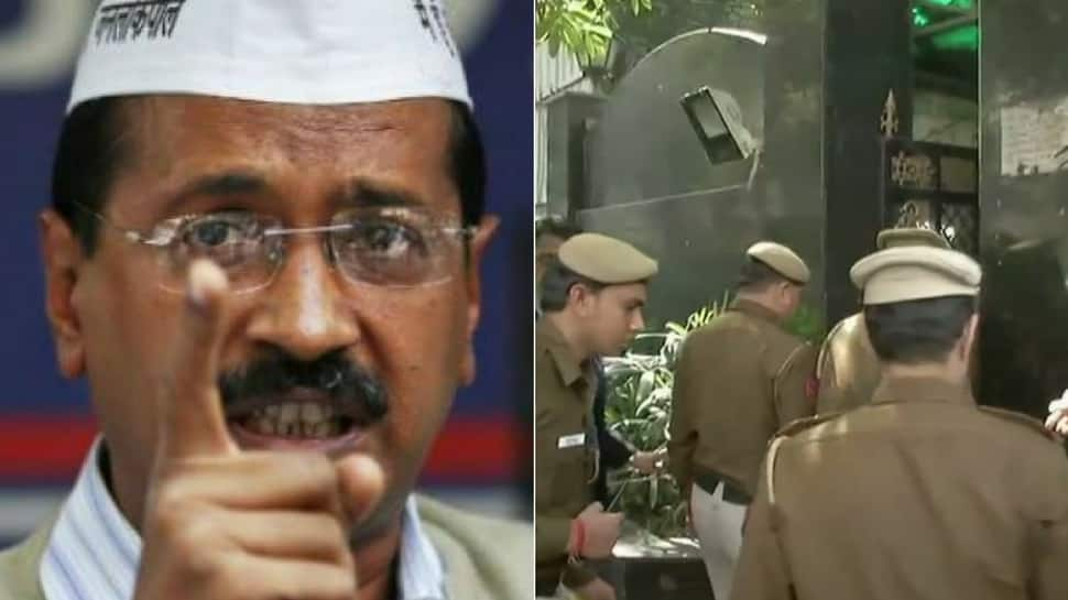 &#039;Assault&#039; on Chief Secretary: Police at CM Kejriwal&#039;s residence to examine CCTV footage