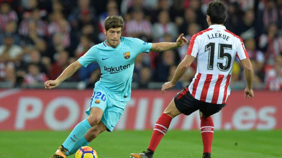 Barcelona renew midfielder Sergi Roberto&#039;s contract