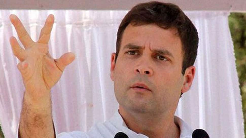 Rahul Gandhi arrives in Karnataka, to flag off half marathon &#039;Vrukshathon 2018&#039;