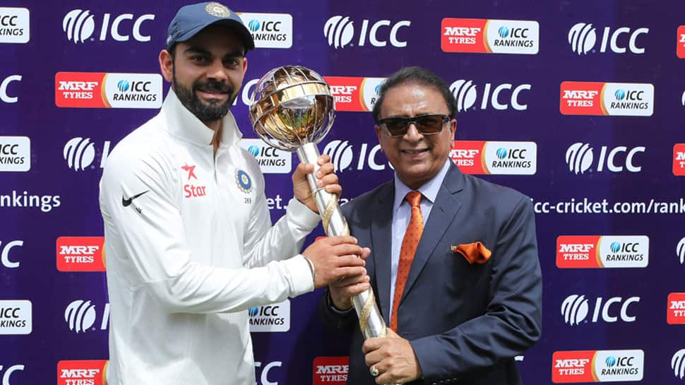 Virat Kohli receives Test Championship mace 