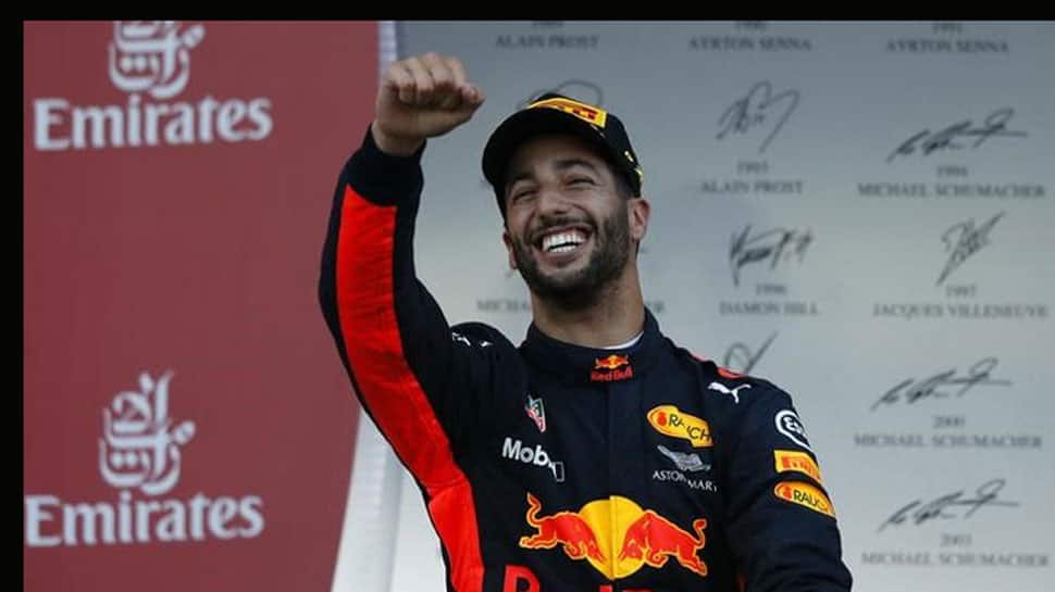 Formula One: Red Bull&#039;s Daniel Ricciardo fastest in testing but Fernando Alonso loses a wheel of his McLaren