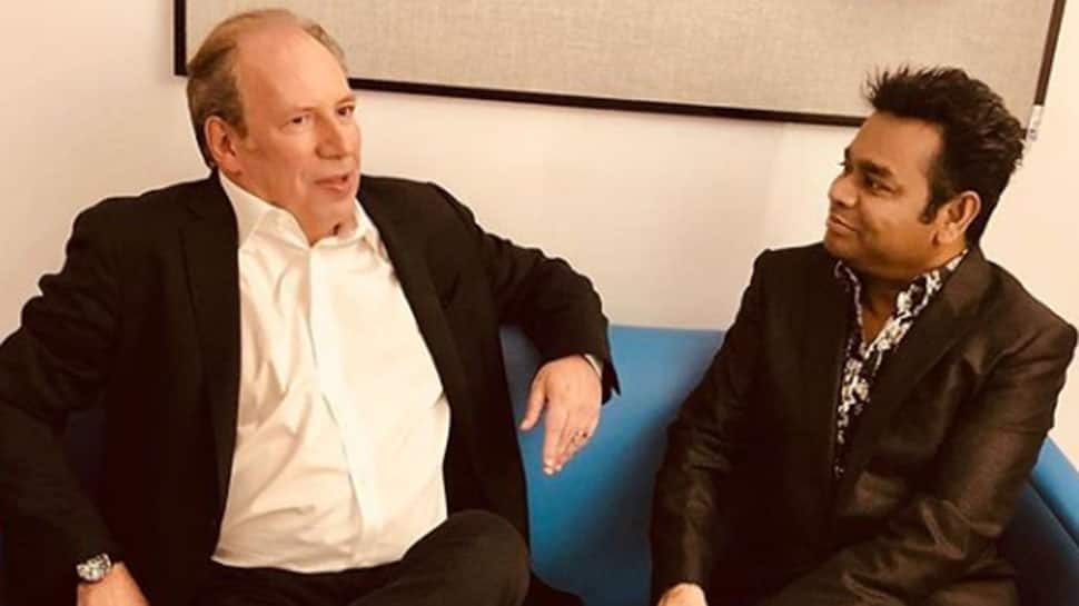 AR Rahman bonds with Hans Zimmer at Oscar concert