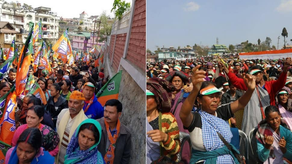 Meghalaya Assembly elections 2018: Hattrick for Congress or win for BJP? Meghalaya Assembly elections 2018: Hattrick for Congress or win for BJP?